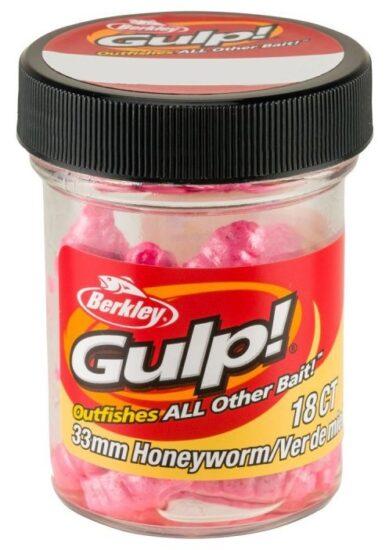 Berkley umelé nástrahy gulp honey worm-bubble gum 3