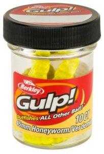 Berkley umelé nástrahy gulp honey worm-honey yellow 4