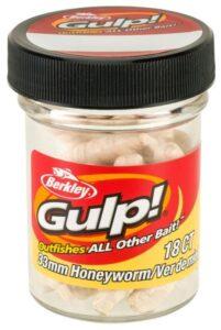 Berkley umelé nástrahy gulp honey worm-milky white 3