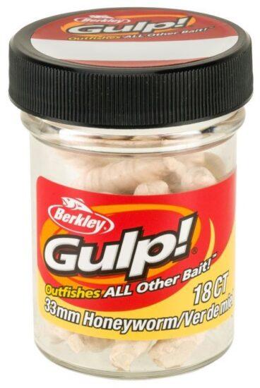 Berkley umelé nástrahy gulp honey worm-milky white 3