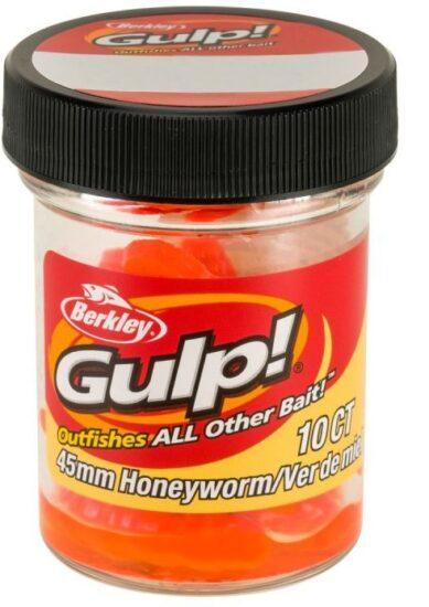 Berkley umelé nástrahy gulp honey worm-orange 4