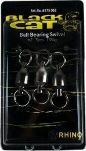 Black Cat Ball Bearing Swivel Veľkosť 2 135 kg 3 ks