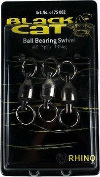 Black Cat Ball Bearing Swivel Veľkosť 2 135 kg 3 ks