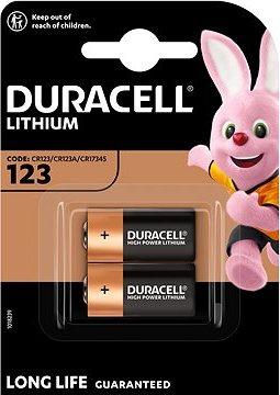 Duracell Ultra lítiová batéria CR123A