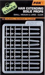 FOX Edges Hair Extending Boilie Props Clear S32+M32+L16 ks