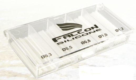 Falcon profi sada silikón bužírok - mix 5 veľkostí (0