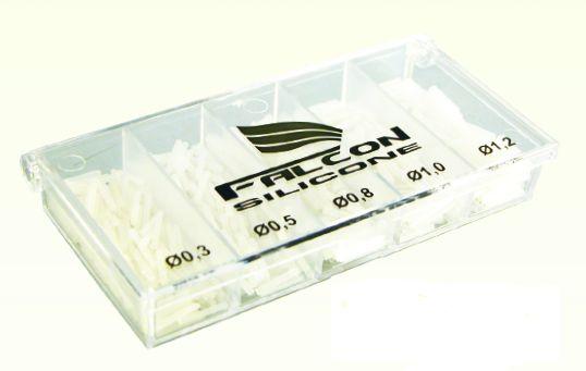 Falcon profi sada silikón bužírok - mix 5 veľkostí (0