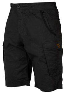 Fox kraťasy collection black orange combat shorts-veľkosť s
