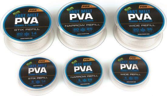 Fox náhradná pva pančucha edges refill fast melt-20 m 14 mm