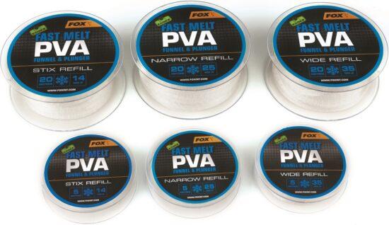 Fox náhradná pva pančucha edges refill fast melt-5 m 25 mm