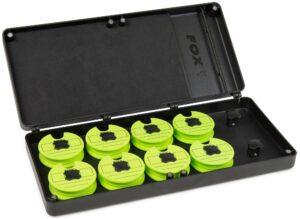 Fox púzdro na náväzce medium disc rig box sys inc pins disc
