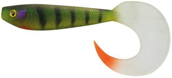 Fox rage gumová nástraha new pro grub colours uv stickleback-23 cm