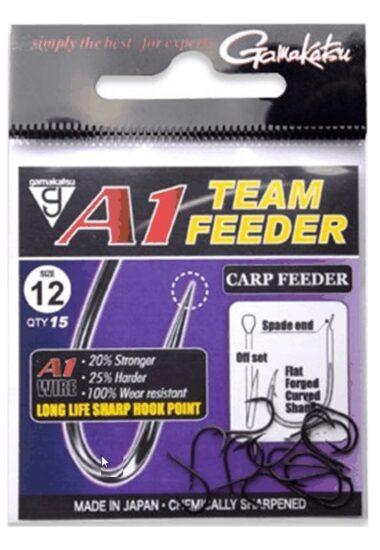Gamakatsu háčiky a1 team feeder carp feeder - veľkosť 12