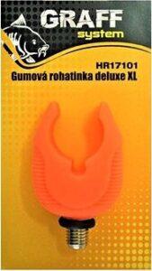 Graff Gumová rohatinka Deluxe XL Oranžová