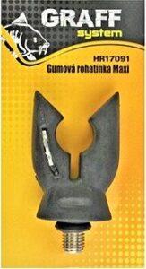 Graff Rohatinka gumová Maxi Čierna