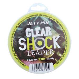 Jet fish clear shock leader crystal 100 m-priemer 0