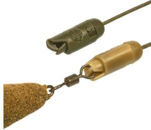 Korda montáž heli safe lead release system 2 ks - hnedá