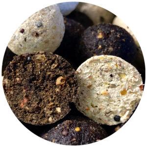 Lk baits boilies top restart peperin - 1 kg 18 mm