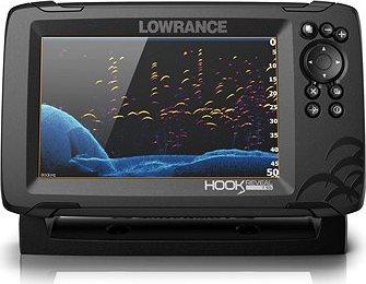 Lowrance HOOK Reveal 7 so sondou HDI 83/200 kHz