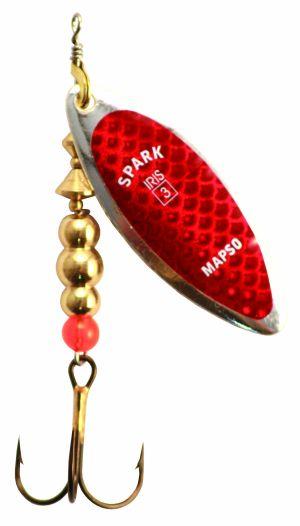Mapso spark iris p iris rojo-veľkosť 2 / hmotnosť 7g / dĺžka 65mm