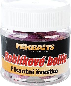 Mikbaits Rohlíkové boilies Pikantná slivka 50 ml
