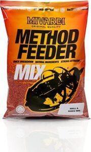 Mivardi Method feeder mix Krill & Robin Red 1 kg