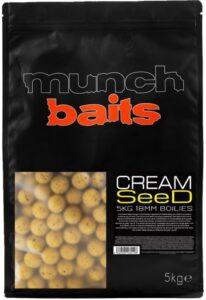 Munch baits boilie cream seed-5 kg 18 mm