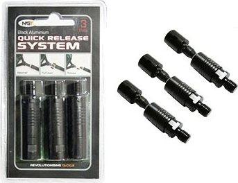 NGT Quick Release Connector Čierna 3 ks