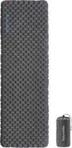 Naturehike ultralight nafukovacia karimatka R3.5 obdĺžnik 575g – sivá