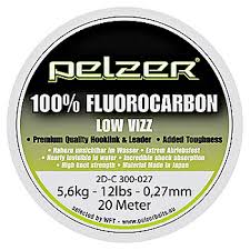 Pelzer - návazcový vlasec  fluorocarbon 20 m crystal-priemer 0