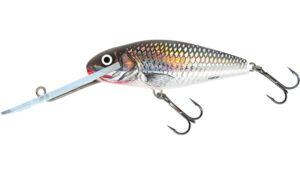 Salmo wobler perch super deep runner holographic grey shiner - 12 cm 40 g