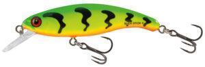 Salmo wobler slick stick floating green tiger - 6 cm