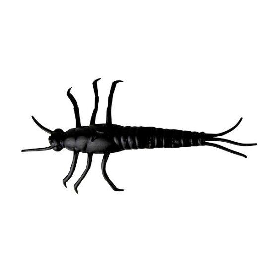 Savage gear gumová nástraha 3d pvc mayfly black 8 ks-dĺžka 5 cm