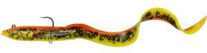 Savage gear gumová nástraha real eel 30 cm 80 g olive pearl 1ks-20 cm 38 g