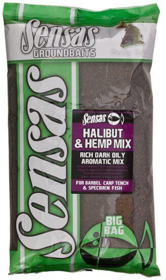 Sensas krmivo big bag 2kg-halibut hemp