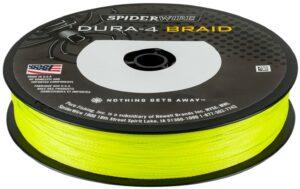 Spiderwire splietaná šnúra dura4 150 m yellow-priemer 0