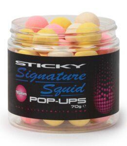 Sticky baits plávajúce boilies signature squid pop-ups 70 g-14 mm