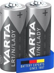 VARTA špeciálna alkalická batéria LR1/N/Lady 2 ks
