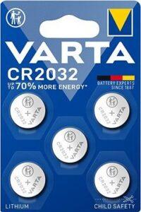 VARTA špeciálna lítiová batéria CR 2032 5 ks