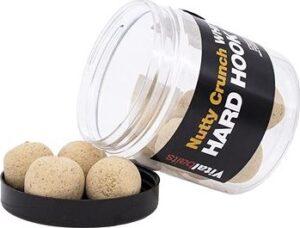 Vitalbaits Boilie Hard Hook Bait Nutty Crunch White 14 mm 100 g