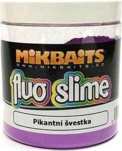 Mikbaits - Fluo slime obalovací Dip Pikantná Slivka 100 g